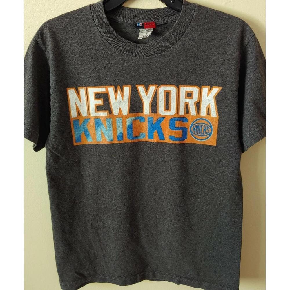 Majestic New York Knicks T Shirt Carmelo Anthony 7 Size S